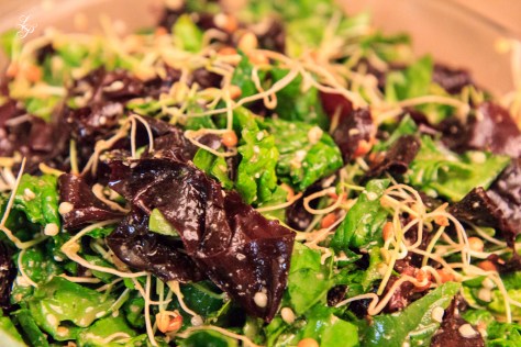 Salata de spanac cu alge dulse