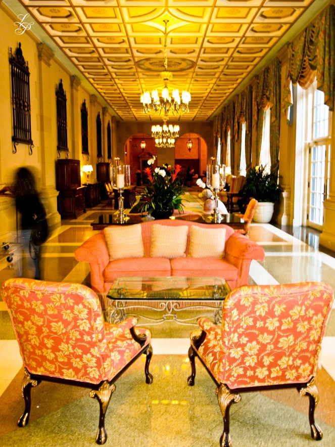 Interior, The Breakers Hotel & Resort, Palm Beach, FL, USA.
