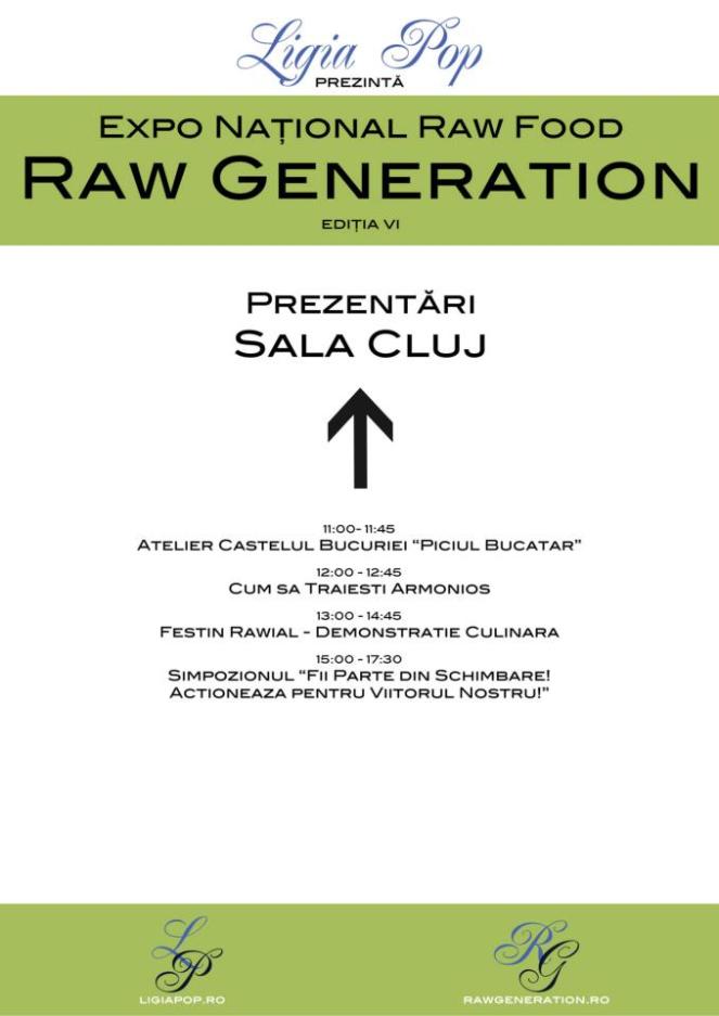 Prezentari in Sala Cluj - Raw Generation Expo Ed. VI