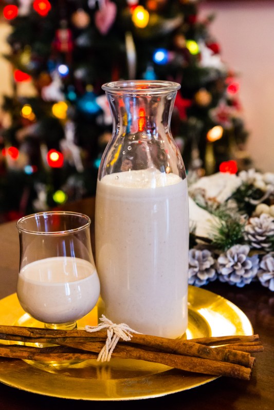 Raw eggnog